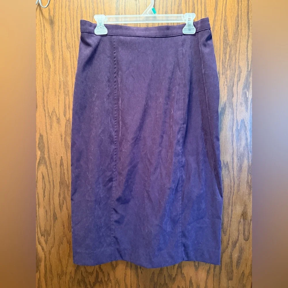 Elegant Purple Women's Skirt